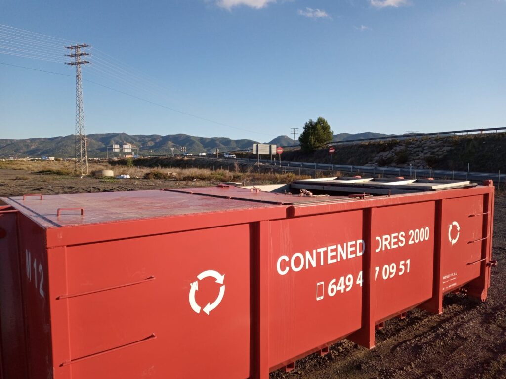 Contenedor estanco de 20 m³ para SANDACH