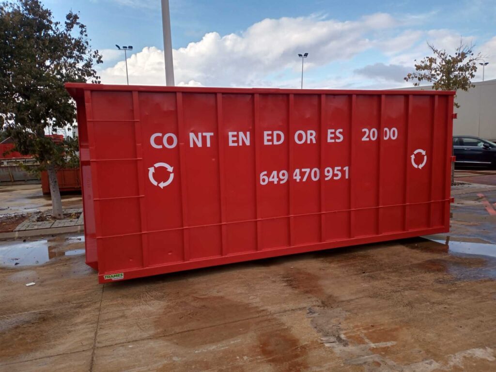 Contenedor de gancho de 30 m³