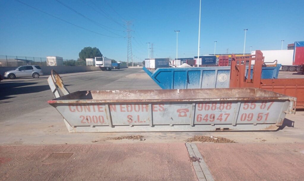 Contenedor de gancho de 9 y 10 m³
